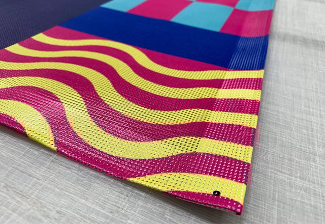 geschweißte Banner und Schilder 